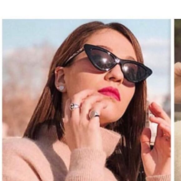 Black Vintage Cat Eye sunglasses